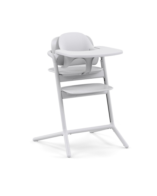 Chaise haute Lemo 3-en-1 Coloris all white Cybex