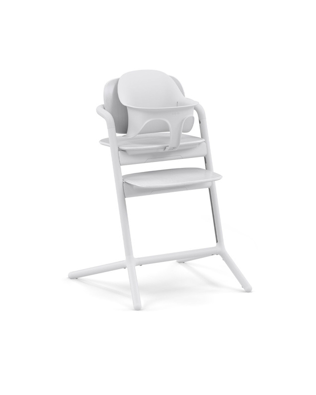 Chaise haute Lemo 3-en-1 Coloris all white Cybex