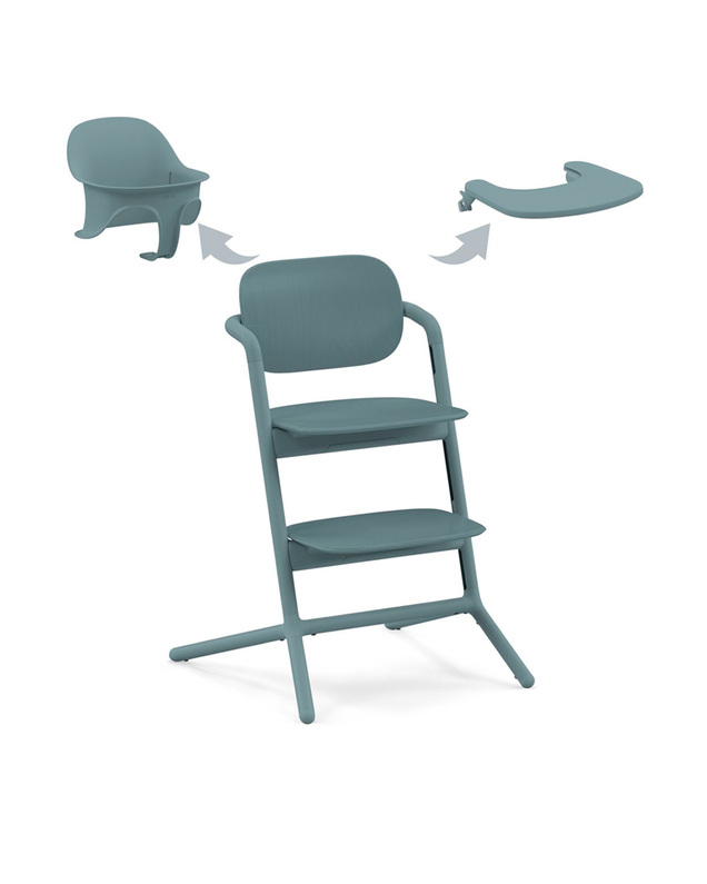 Chaise haute Lemo 3-en-1 Coloris stone blue Cybex