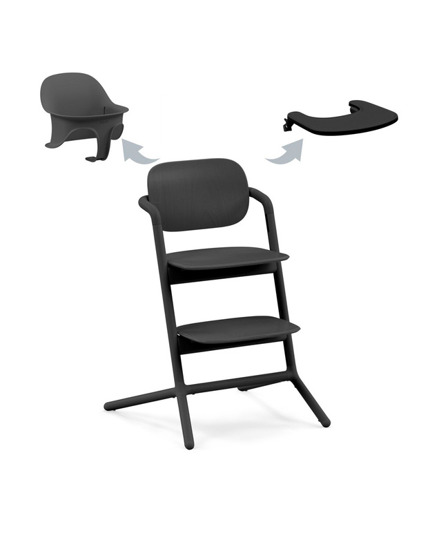 Chaise haute Lemo 3-en-1 Coloris stunning black Cybex