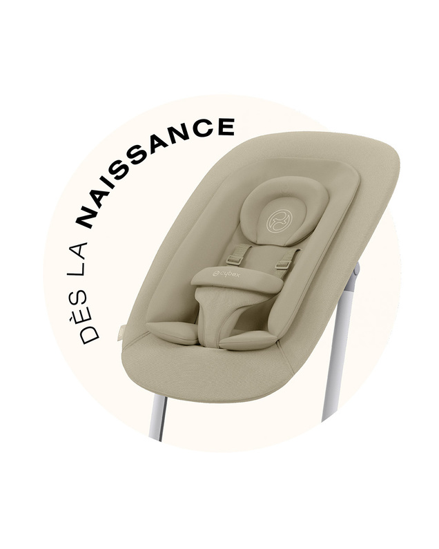Transat Gold Lemo/Click & Fold Coloris sand white Cybex