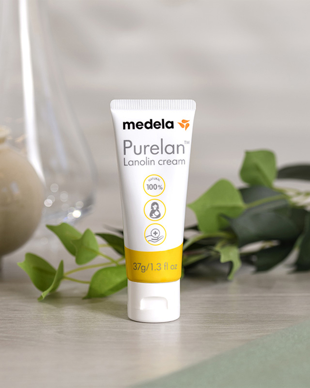 Crème d'allaitement à la lanoline Purela... Tube de 37g  Medela