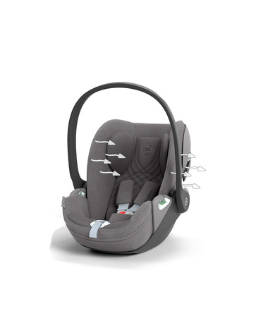 Si&egrave;ge auto Cloud T i-Size Coloris mirage grey (Plus)  Cybex