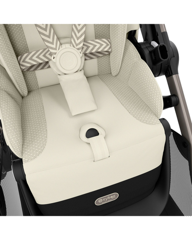 Poussette e-Gazelle S Coloris seashell beige  Cybex