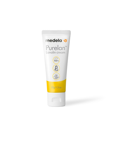 Cr&egrave;me d'allaitement &agrave; la lanoline Purela... Tube de 37g  Medela