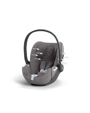 Siège auto Cloud T i-Size Coloris mirage grey (Plus) Cybex