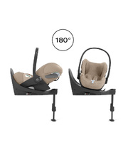 Siège auto Cloud T i-Size Coloris cosy beige (Plus) Cybex