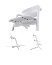 Chaise haute Lemo 3-en-1 Coloris all white Cybex
