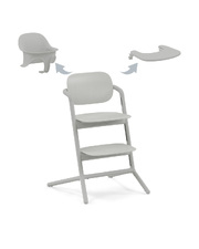 Chaise haute Lemo 3-en-1 Coloris suede grey Cybex