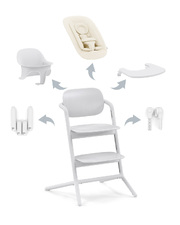 Chaise haute Lemo 4-en-1 Coloris all white Cybex