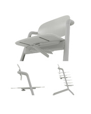 Chaise haute Lemo 4-en-1 Coloris suede grey Cybex