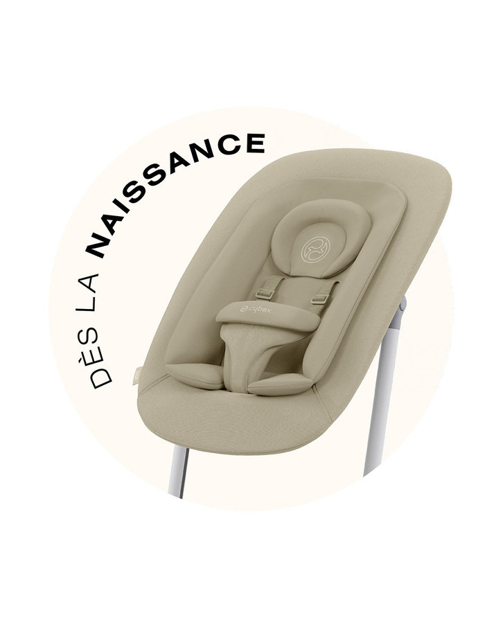 Transat Gold Lemo/Click & Fold Coloris sand white Cybex