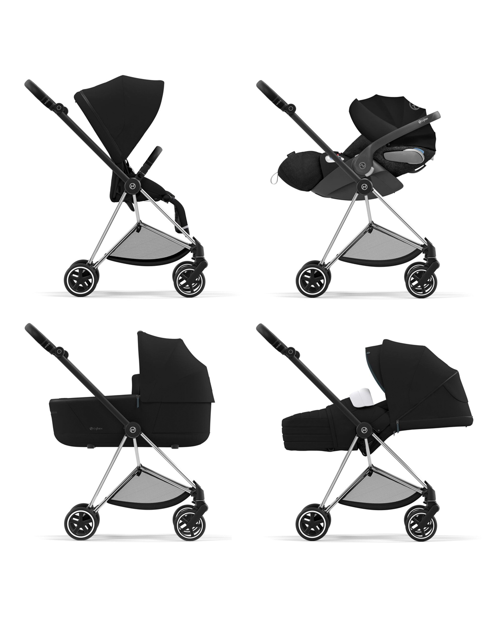 Châssis Mios Coloris Chrome Black Cybex