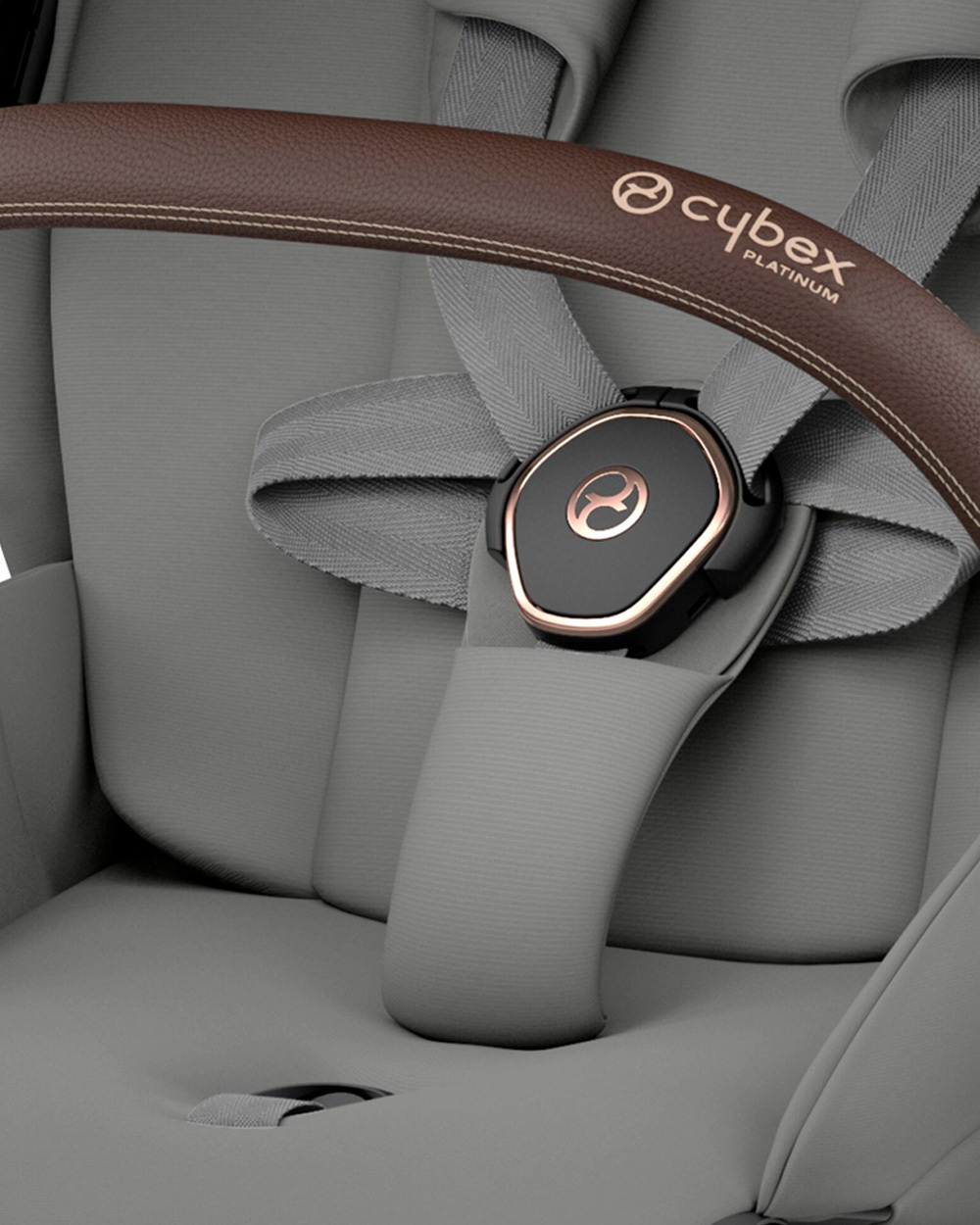 Habillage siège Mios Coloris Mirage Grey Cybex