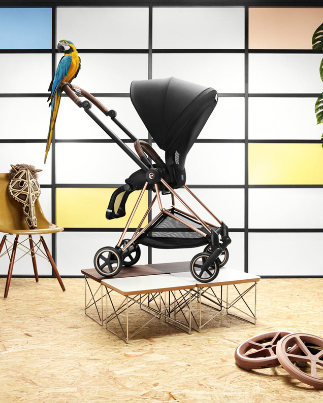 Habillage siège Mios Coloris Mirage Grey  Cybex